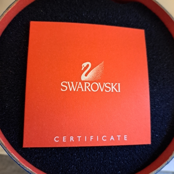 Pristine Swarovski crystal Young gorilla  w bananas 273394 in box w COA - Picture 7 of 8